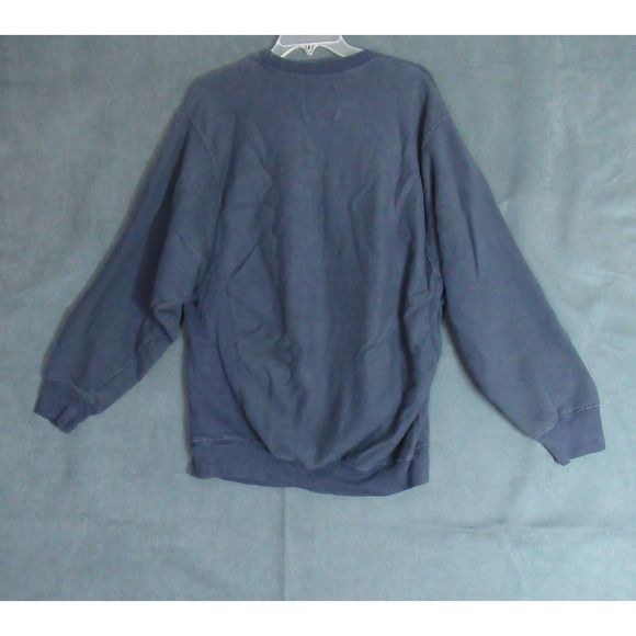 Steve & Barrys Sweatshirt Mens Size Large Blue Fleece West Virginia Logo School - Picture 4 of 7